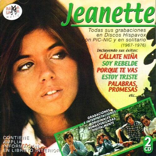 Jeanette: Todas Sus Grabaciones En Hispavox 1967-1976 - COMPACT DISCS