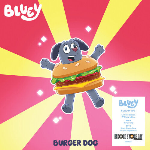 Bluey: Burger Dog / Bluey Theme Tune (Burger Dog Version) - Limited Picture Disc 7-Inch Vinyl - 7-INCH SINGLE