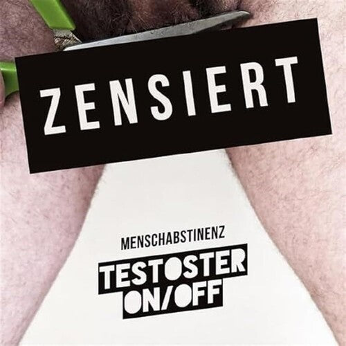 Menschabstinenz: Testoster On/Off - White & Red Marble Vinyl - VINYL LP