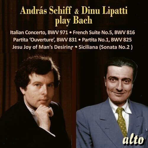 Andras Schiff: Andras Schiff & Dinu Lipatti Play J.S Bach - COMPACT DISCS