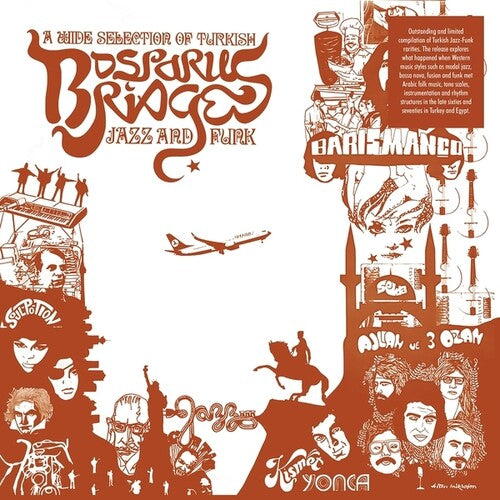 Various Artists: Bosporus Bridges - A Wide Selection Of Turkish Jazz And Funk 1968-1978 - VINYL LP
