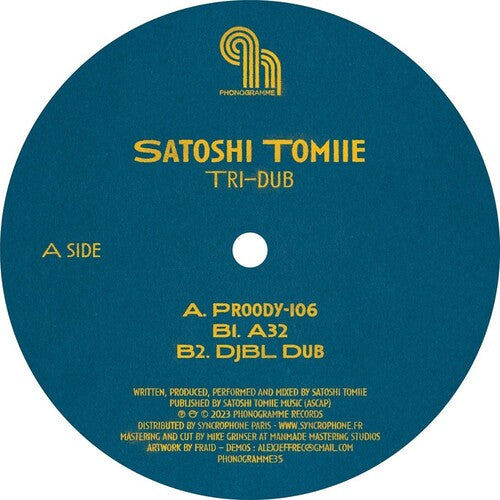 Satoshi Tomiie: Tri-Dub - 12-INCH SINGLE