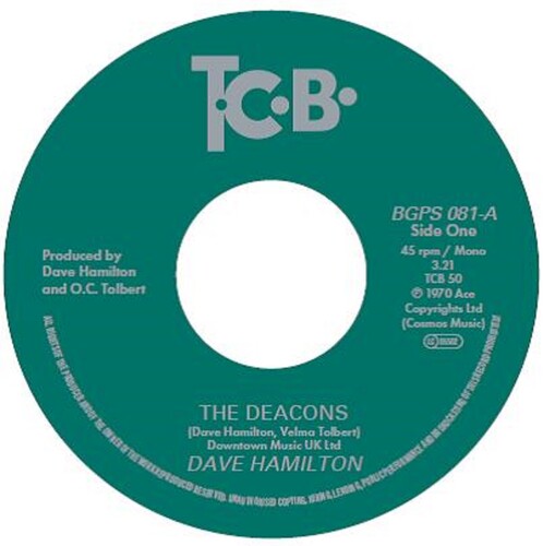 Dave Hamilton: Deacons / Pisces Pace - 7-INCH SINGLE