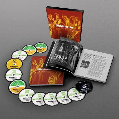 Wishbone Ash: At The BBC 1970-1988 - 11CD+DVD NTSC/0 Boxset with 72pg Hardback Book - COMPACT DISCS