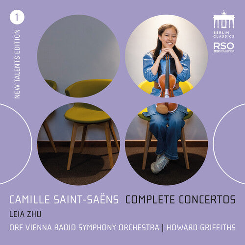 Saint-Saens: Saint-Saens: Complete Concertos (New Talents Edition #1) - COMPACT DISCS