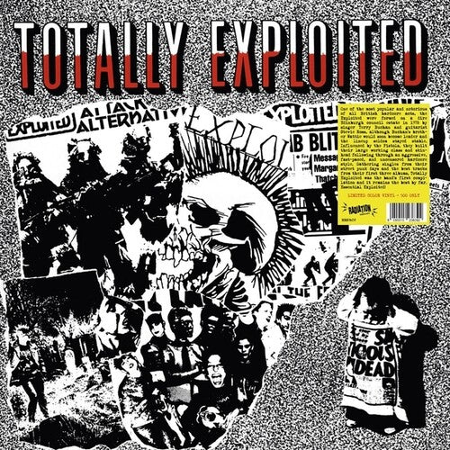 The Exploited: Totally Exploited - Red Colored Vinyl - VINYL LP