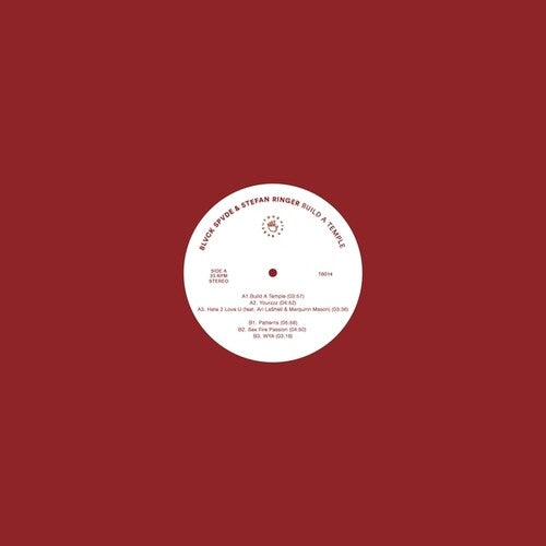 Blvck Spvde / Ringer, Stefan: Build A Temple - 12-INCH SINGLE