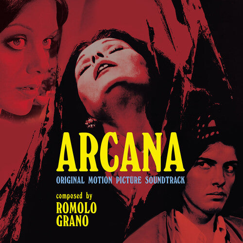 Romolo Grano: Arcana (Original Soundtrack) - Limited Clear Red Colored Vinyl - VINYL LP