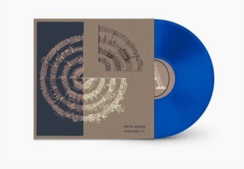 Drill for Absentee: Circle Music + 4 - Transparent Royal Blue Vinyl - VINYL LP