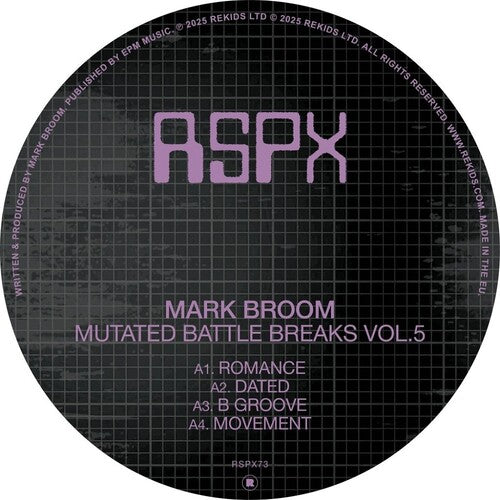 Mark Broom: Mutated Battle Breaks Vol. 5 - 12-INCH SINGLE