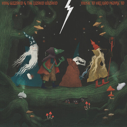 King Gizzard and the Lizard Wizard: Music To Kill Bad People To (demos Vol. 1) - Blood Puddle Vinyl - VINYL LP