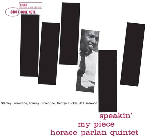 Parlan, Horace: Speakin My Peace