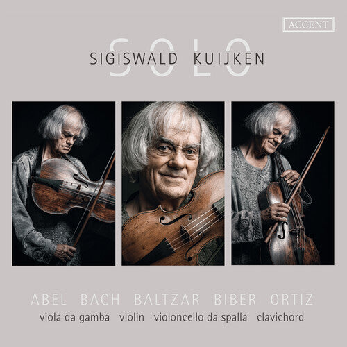Sigiswald Kuijken: Solo - Works for Violin Violoncello Da Spalla - COMPACT DISCS