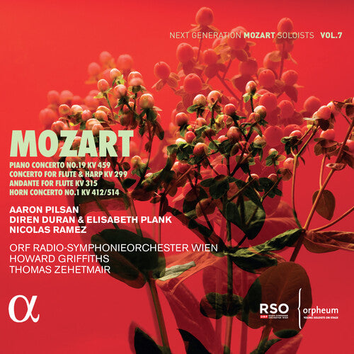 Aaron Pilsan: Piano Concerto No. 19 KV 459 Concerto for Flute - COMPACT DISCS