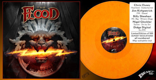 The Flood: Hear Us Out - Orange - VINYL LP
