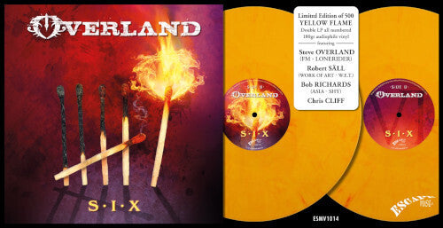 Overland: Six - Yellow Flame - VINYL LP