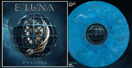D'Luna: Monster - Cool Blue - VINYL LP