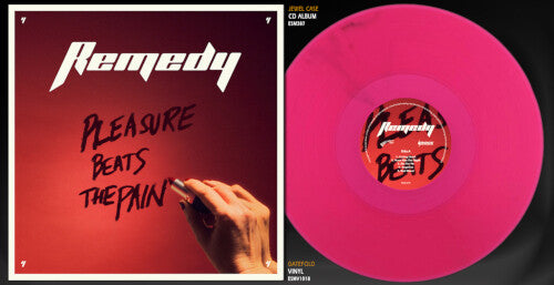 The Remedy: Pleasure Beats The Pain - Magenta Clear - VINYL LP