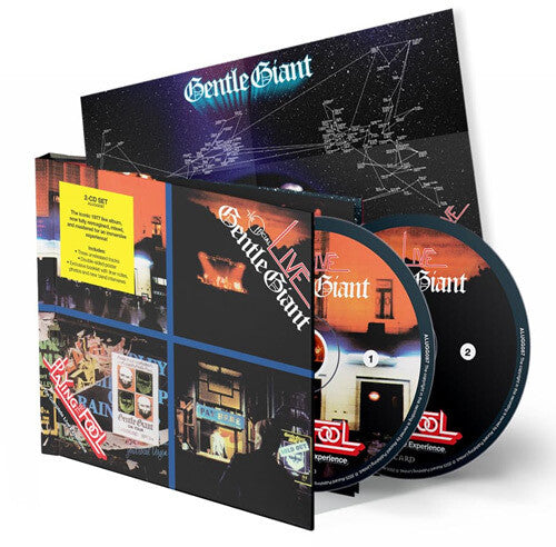 Gentle Giant: Playing the Fool - The Complete Live Experience - 2 CD