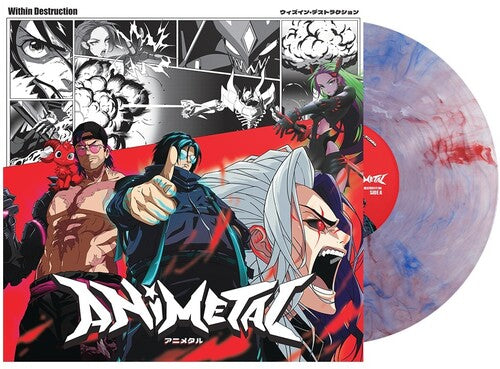 Within Destruction: Animetal    [Clear/Red/White/Blue Marble LP] - VINYL LP