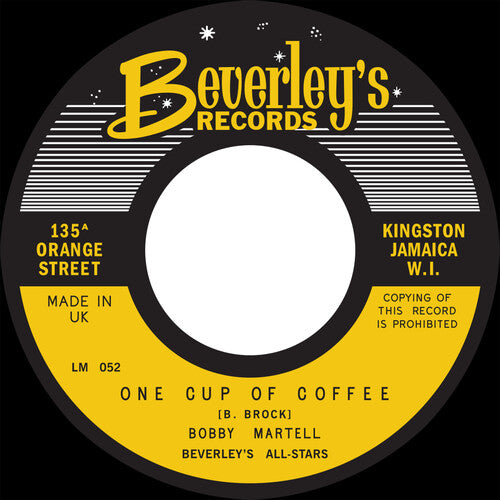 Bobby Martell: One Cup Of Coffee / Snow Boy - 7-INCH SINGLE