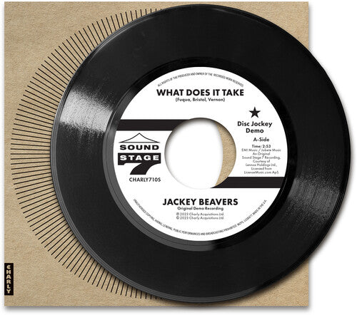 Jackey Beavers: What Does It Take - Orig Demo / Lover Come Back - Alt Take - 7-INCH SINGLE