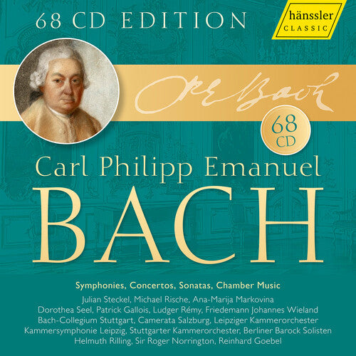 Julian Steckel: Carl Philipp Emanuel Bach - Edition - COMPACT DISCS