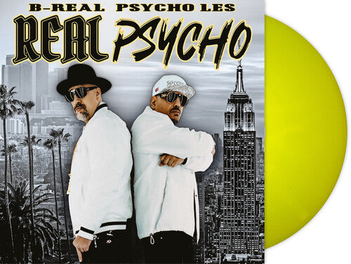 B-Real & Psycho Les: Real Psycho - Ltd Yellow Vinyl - VINYL LP