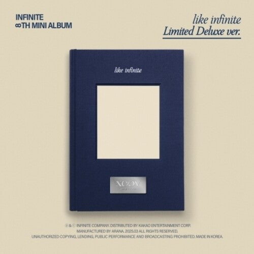 Infinite: Like Infinite - Limited Deluxe Version - incl. Metal Plate Photobook, Sticker, Stamp, Postcard Set + Photocard - COMPACT DISCS