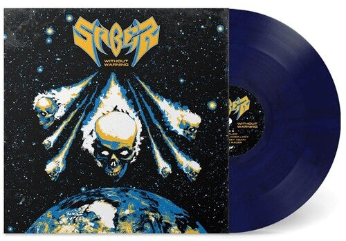 Saber: Without Warning - Deep Blue Marble Vinyl