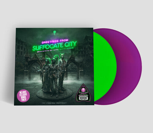 The Funeral Portrait: Greetings From Suffocate City - From Beyond The Abyss: Deluxe Edition - Green/Purple - VINYL LP