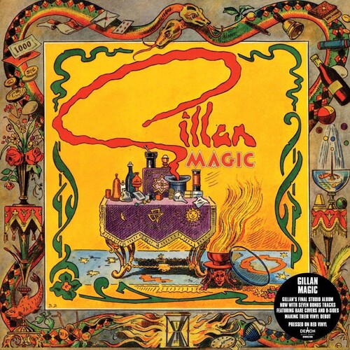 Gillan: Magic - Expanded 140-Gram Red Colored Vinyl - VINYL LP