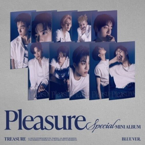Treasure: Pleasure - Blue Version - incl. Mini Poster, Postcard + 3 Selfie Photocards