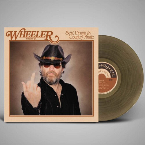Wheeler Walker Jr.: Sex, Drugs & Country Music - Clear Smokey - VINYL LP