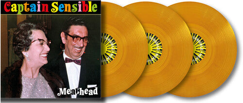 Captain Sensible: Meathead - Orange Crystal Vinyl - VINYL LP