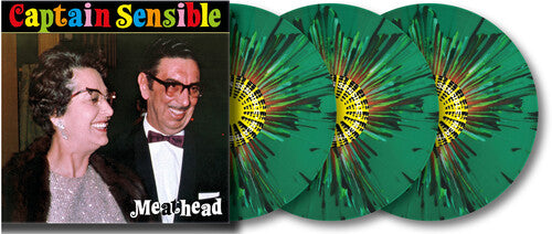 Captain Sensible: Meathead - Splatter Green Vinyl (Limited to 100) - VINYL LP