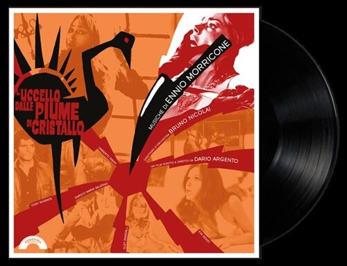 Ennio Morricone: L'Uccello Dalle Piume Di Cristallo (Original Soundtrack) - Limited Gatefold 140-Gram Black Vinyl - VINYL LP