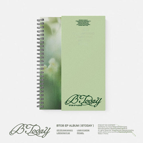 Btob: Btoday - Photobook Version - incl. 96pg Photobook, 16pg Lyrics Booklet, Photocards, Postcard, Sticker, Cup Coaster, Bookmark + Poster