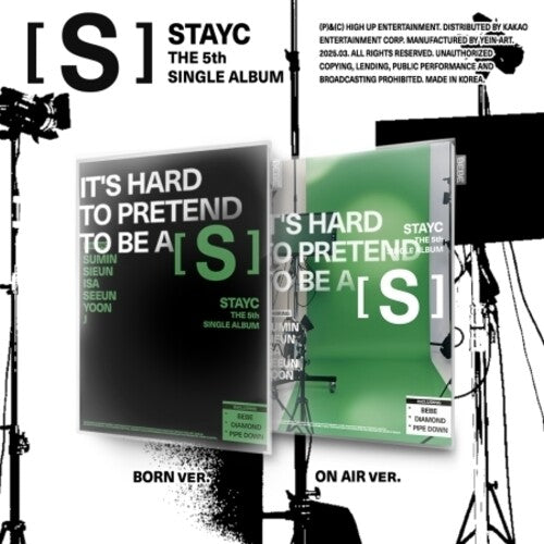 STAYC: S - Random Cover - incl. 64pg Photobook, Index Slide, Fragrance Card, Photocard, Postcard + Sticker - COMPACT DISCS