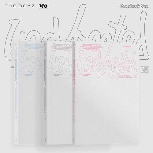 Boyz: Unexpected - Random Cover - incl. 80pg Photobook, Envelope, Poster, Track Sticker, Postcard, Q&A Card + Selfie Photocard