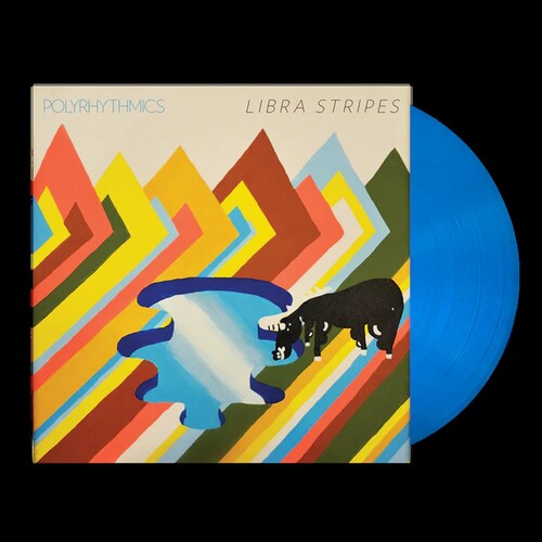 Polyrhythmics: Libra Stripes - Blue - VINYL LP