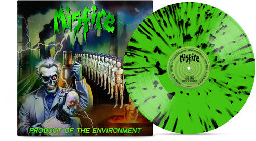 Misfire: Product of the Environment - Black/Green - VINYL LP