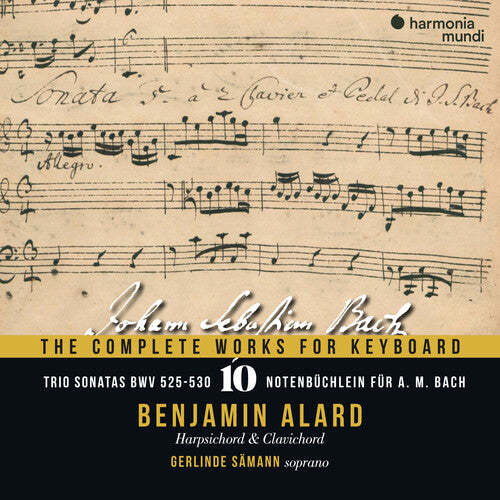 Alard, Benjamin: Bach: The Complete Works for Keyboard Vol.10