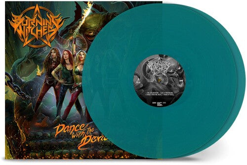 Burning Witches: Dance with the Devil - Trans Green - VINYL LP