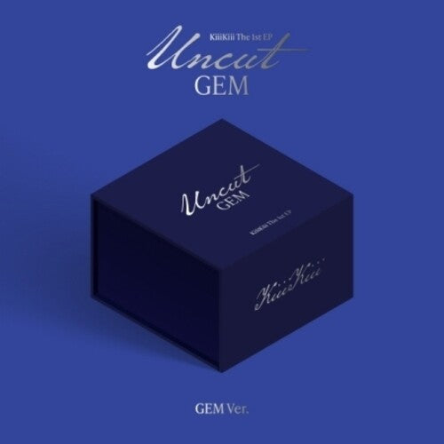 Kiiikiii: Uncut Gem - Gem Version - incl. 106pg Photobook, Accordion Lyrics Paper, Photocard + Unit Photocard - COMPACT DISCS