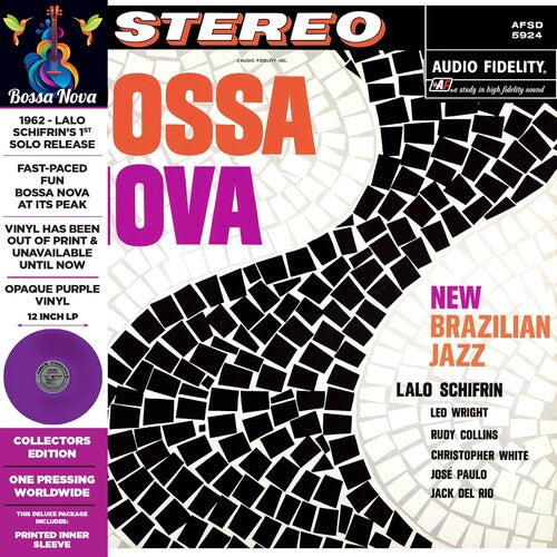 Lalo Schifrin: Bossa Nova New Brazilian Jazzz - Opaque Purple - VINYL LP