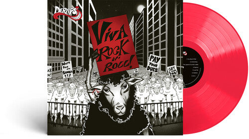 Deraps: Viva Rock N' Roll - Red Transparent - VINYL LP