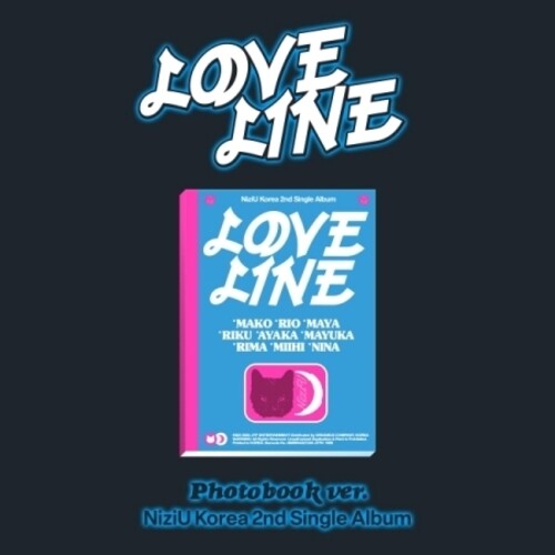 Niziu: Love Line - Photobook Version - incl. 80pg Photobook, Lenticular Card, 2-Cut Photo, Lyric Paper, Sticker + Photocard - COMPACT DISCS