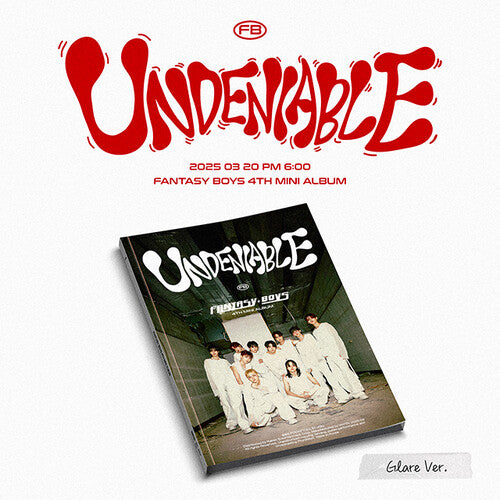 Fantasy Boys: Undeniable - Glare Version - Incl. 50pg Photobook, 2 Photocards, Lucky Card + 4-Cut Film