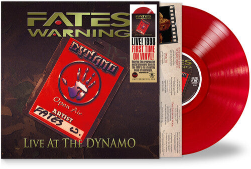 Fates Warning: Live at the Dynamo - Crimson Red - VINYL LP